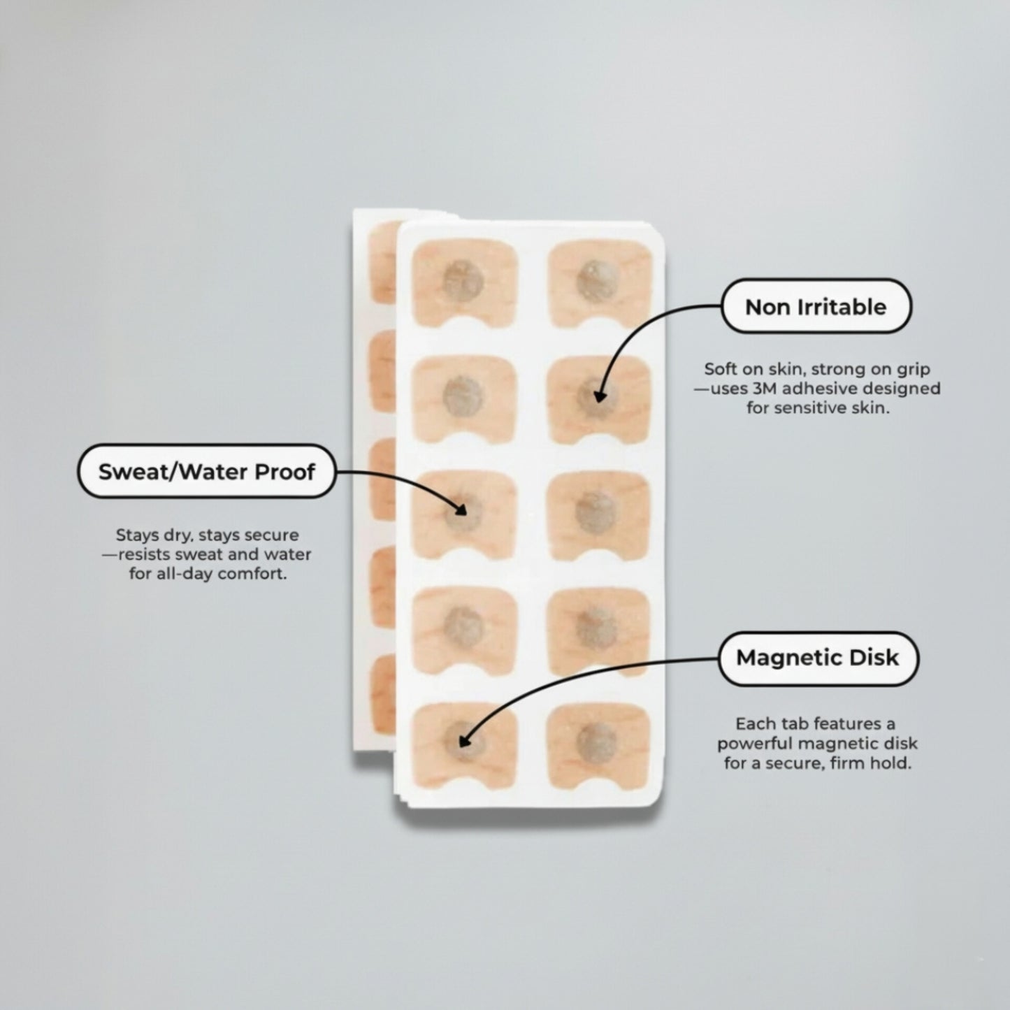 Magnetic Nasal Strips – Instantly Open Your Nose & Sleep Better